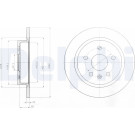 Delphi | Bremsscheibe | BG4188