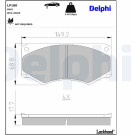 Delphi | Bremsbelagsatz, Scheibenbremse | LP180