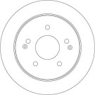 TRW | Bremsscheibe | DF6879S