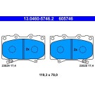13.0460-5746.2 Bremsbelagsatz, Scheibenbremse