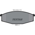 Textar | Bremsbelagsatz, Scheibenbremse | 2086301