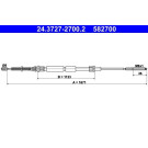 ATE | Seilzug, Feststellbremse | 24.3727-2700.2 ATE | Seilzug, Feststellbremse | 24.3727-2700.2