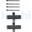 LX0107 Zubehörsatz, Scheibenbremsbelag