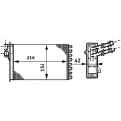 Mahle | Wärmetauscher, Innenraumheizung | AH 72 000S Mahle | Wärmetauscher, Innenraumheizung | AH 72 000S