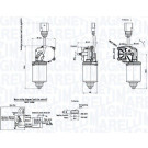 Magneti Marelli | Wischermotor | 064053012010