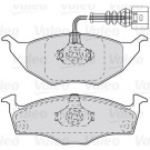 Valeo | Bremsbelagsatz, Scheibenbremse | 301734 Valeo | Bremsbelagsatz, Scheibenbremse | 301734