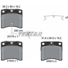 2317602 Bremsbelagsatz, Scheibenbremse Q+