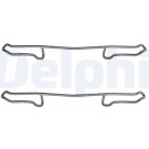 LX0108 Zubehörsatz, Scheibenbremsbelag