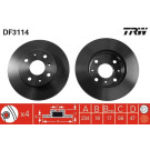 TRW | Bremsscheibe | DF3114