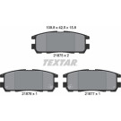 Textar | Bremsbelagsatz, Scheibenbremse | 2187501