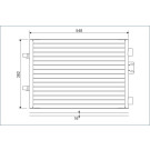 817602 Kondensator, Klimaanlage