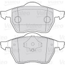 Valeo | Bremsbelagsatz, Scheibenbremse | 301355