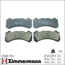 Zimmermann Bremsbelagsatz, Scheibenbremse 22585.175.1