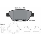 2370507 Bremsbelagsatz, Scheibenbremse Q+