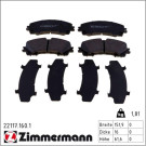 Zimmermann Bremsbelagsatz, Scheibenbremse 22117.160.1