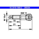 03.3518-1900.2 Entlüfterschraube/-ventil