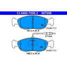 13.0460-7058.2 Bremsbelagsatz, Scheibenbremse 13.0460-7058.2 Bremsbelagsatz, Scheibenbremse