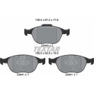 2344004 Bremsbelagsatz, Scheibenbremse Q+