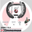 Zimmermann | Bremsbackensatz | 20990.110.4