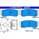 13.0460-5782.2 Bremsbelagsatz, Scheibenbremse