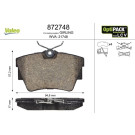 Valeo | Bremsbelagsatz, Scheibenbremse | 872748
