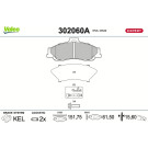 Valeo | Bremsbelagsatz, Scheibenbremse | 302060A Valeo | Bremsbelagsatz, Scheibenbremse | 302060A