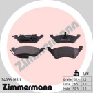 24036.165.1 Bremsbelagsatz, Scheibenbremse