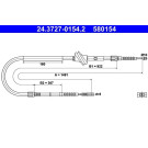 24.3727-0154.2 Seilzug, Feststellbremse 24.3727-0154.2 Seilzug, Feststellbremse