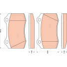 GDB1772 Bremsbelagsatz, Scheibenbremse GDB1772 Bremsbelagsatz, Scheibenbremse