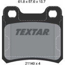 Textar | Bremsbelagsatz, Scheibenbremse | 2114001