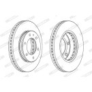 Ferodo | Bremsscheibe | DDF2462C-1