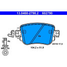 ATE | Bremsensatz, Scheibenbremse | 24.0110-0419.1, 13.0460-2790.2
