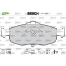 Valeo | Bremsbelagsatz, Scheibenbremse | 598034