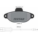 Textar | Bremsbelagsatz, Scheibenbremse | 2143603