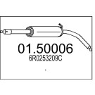 01.50006 Mittelschalldämpfer