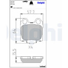 Delphi | Bremsbelagsatz, Scheibenbremse | LP1510 Delphi | Bremsbelagsatz, Scheibenbremse | LP1510