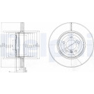 Delphi | Bremsscheibe | BG9789