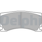 Delphi | Bremsbelagsatz, Scheibenbremse | LP3174