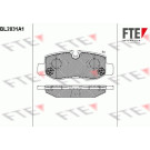FTE | Bremsbelagsatz, Scheibenbremse | 9011011