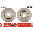 TRW | Bremsscheibe | DF4842