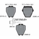 2311901 Bremsbelagsatz, Scheibenbremse Q+