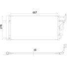 Mahle | Kondensator, Klimaanlage | AC 956 000S