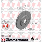 Zimmermann | Bremsscheibe | 370.3070.20
