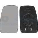 2 x VAN WEZEL Spiegelglas, Außenspiegel | 4387837