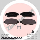 23434.185.1 Bremsbelagsatz, Scheibenbremse