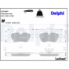 Delphi | Bremsbelagsatz, Scheibenbremse | LP1657
