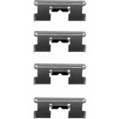 Hella | Zubehörsatz, Scheibenbremsbelag | 8DZ 355 204-861