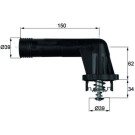 TI 20 95 Thermostat, Kühlmittel BEHR