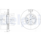 Delphi | Bremsscheibe | BG4150