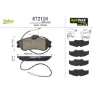 Valeo | Bremsbelagsatz, Scheibenbremse | 872124